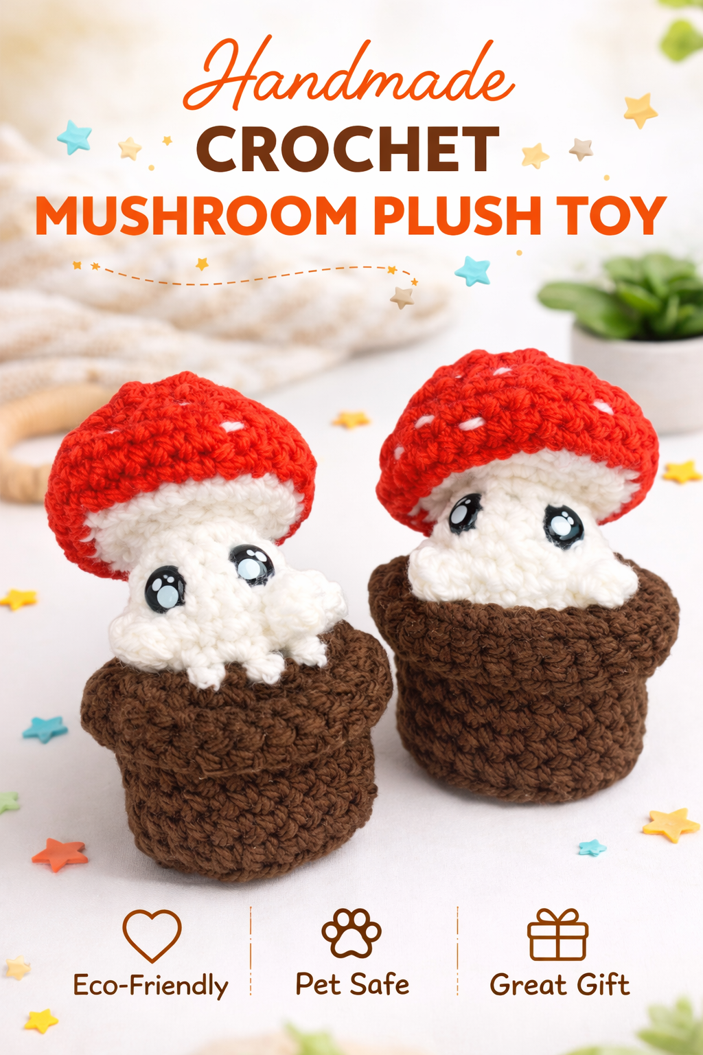 Mushroom Fidget Pop
